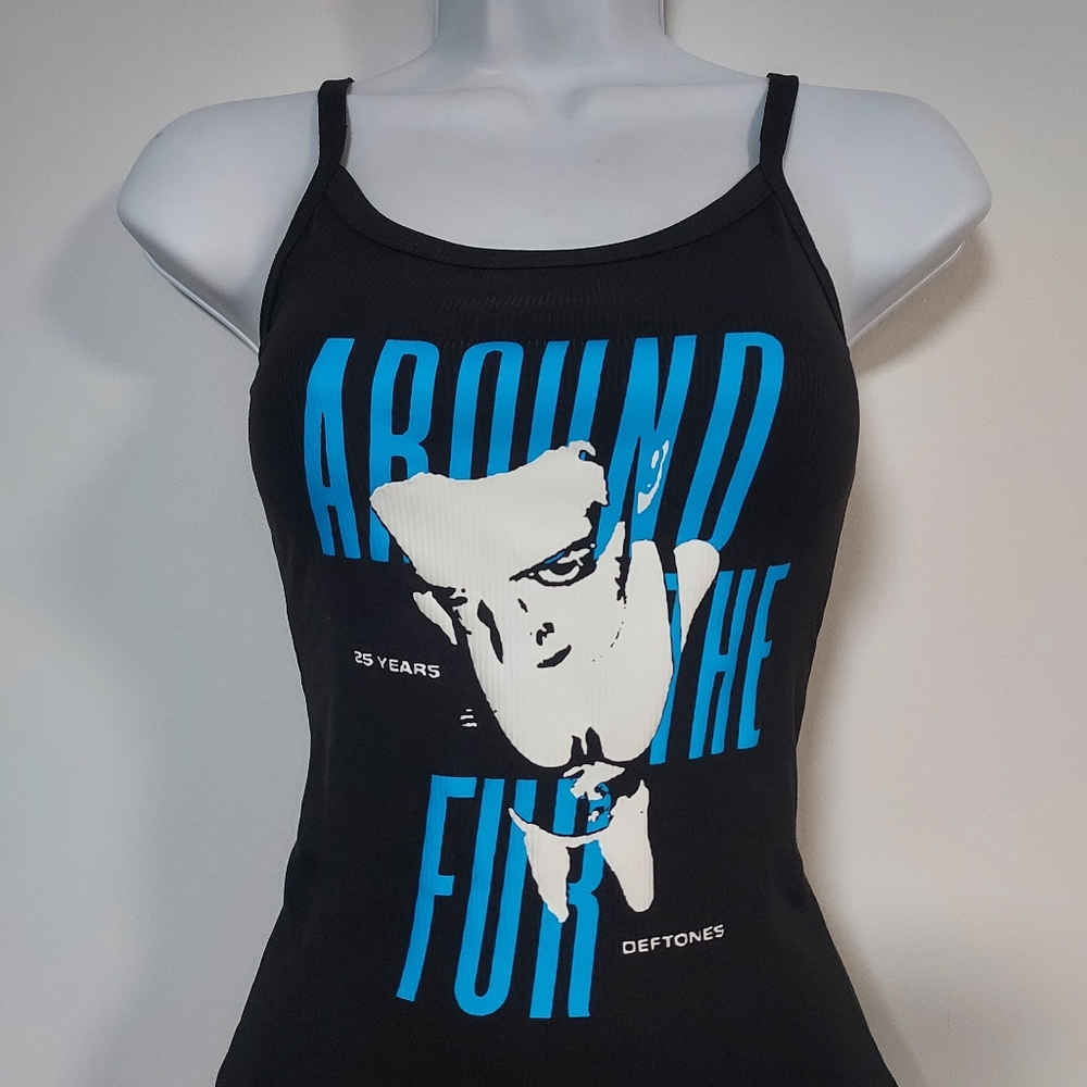 Deftones tank top around the fur girl ribbed vintage album cover deftones shirt